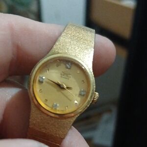 Seiko Gold Women's Watch with Textured Band